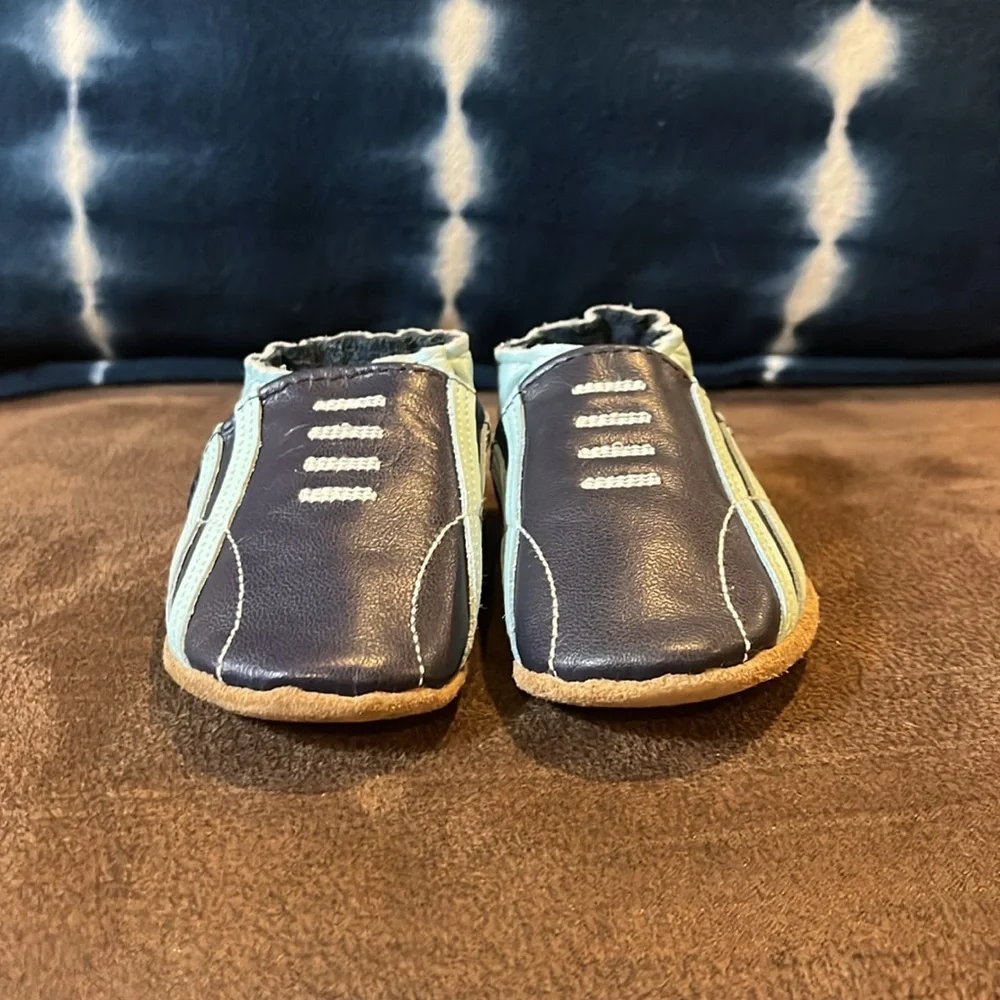 Robeez Baby Infant Shoes Sneakers new Boys Size 6-12 Months